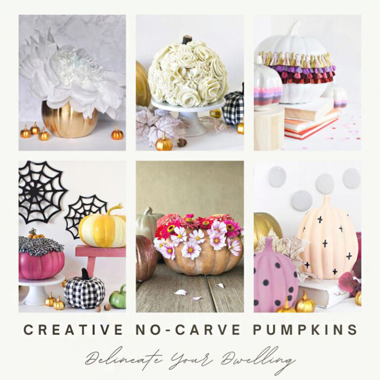 19 Creative No-Carve Pumpkin Ideas