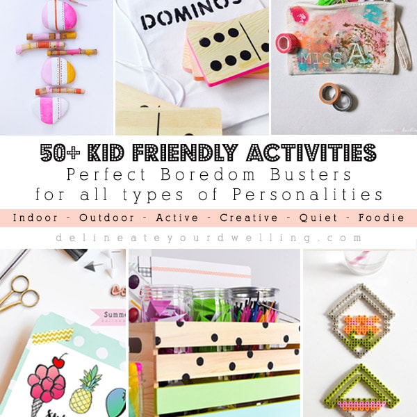 1-50+ Kid Summer Activities