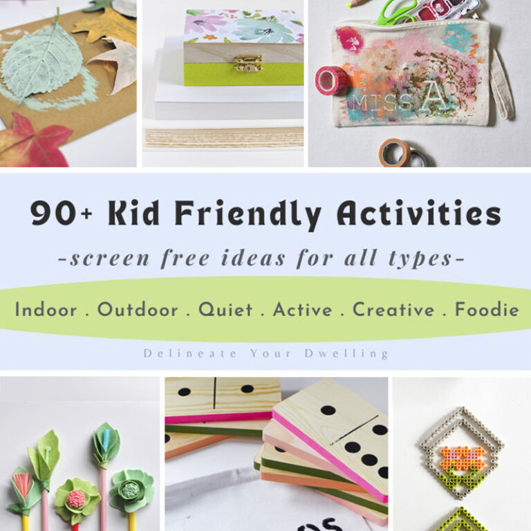 90+ Creative Summer Activities for Kids to Do at Home