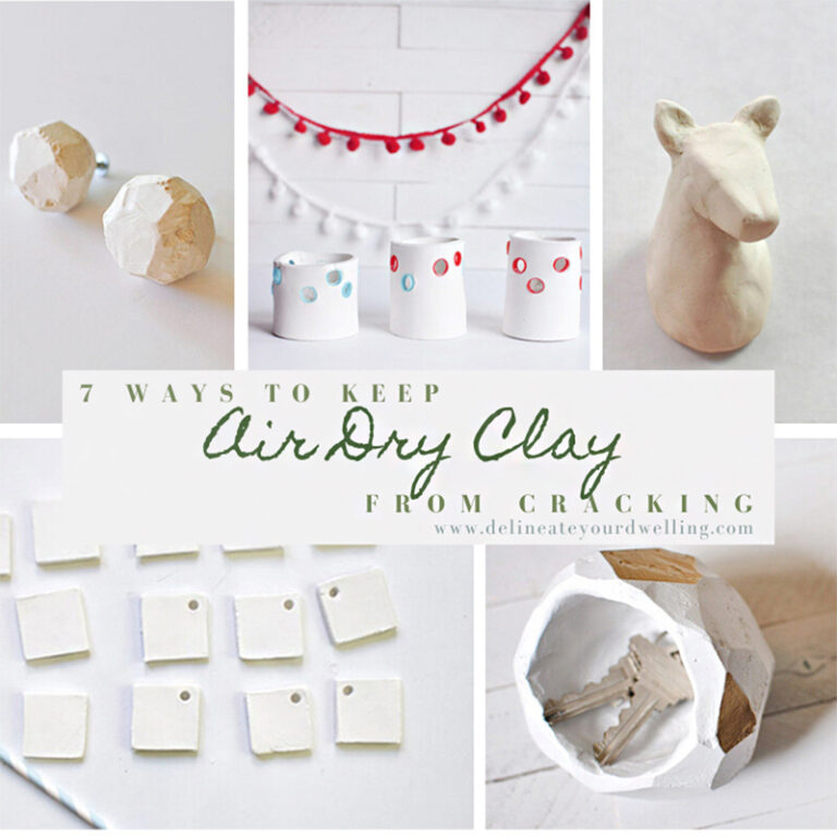 7 ways to keep air dry clay from cracking