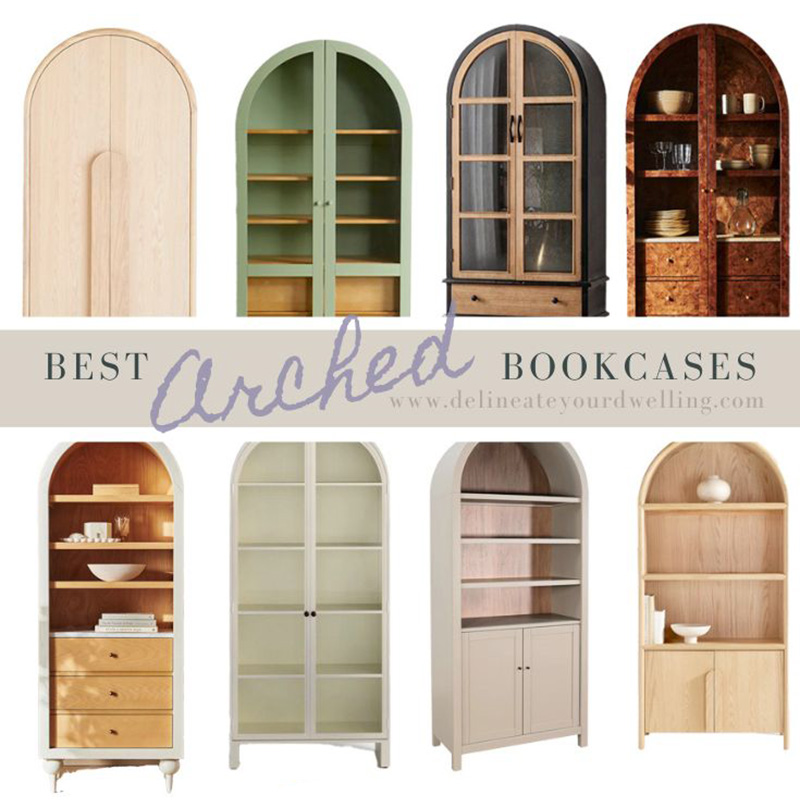 1-Best Arched Bookshelves