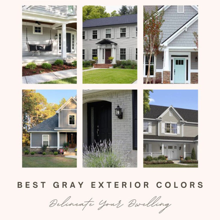 Best Gray Exterior House Paint Ideas