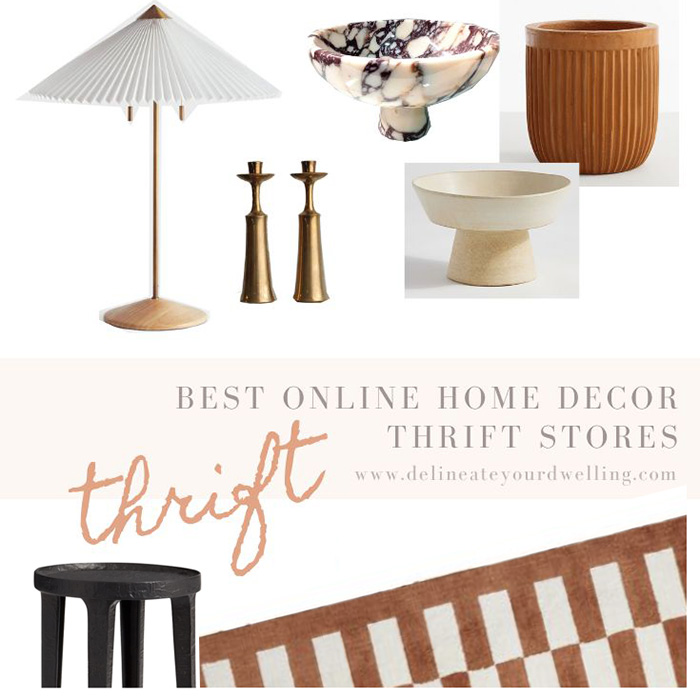 Best Online Home Decor Thrift Stores
