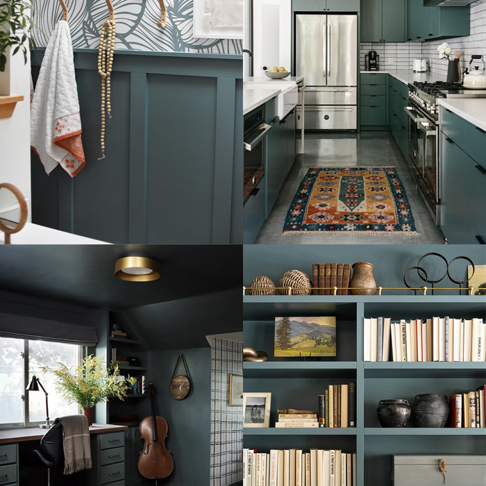 Beautiful Teal Blue Paint Colors for your Home