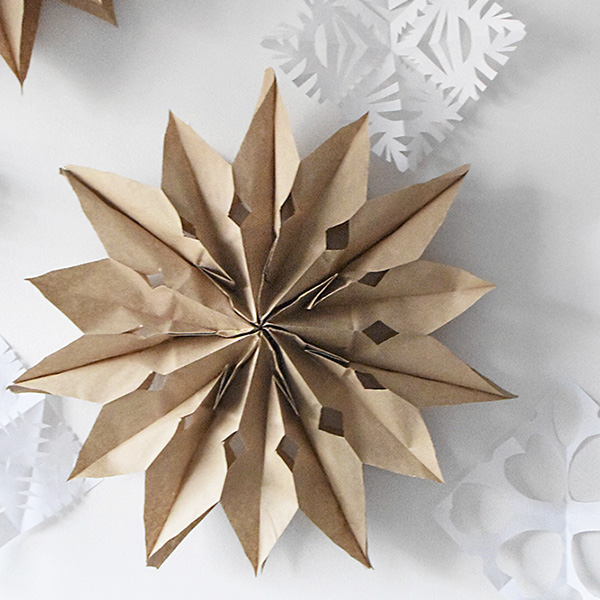 1-Brown Paper Bag Star