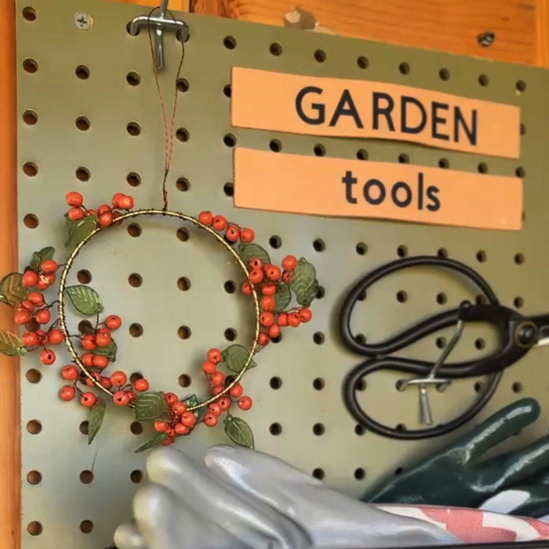 1 - Cleaning Garden Tools - Pegboard