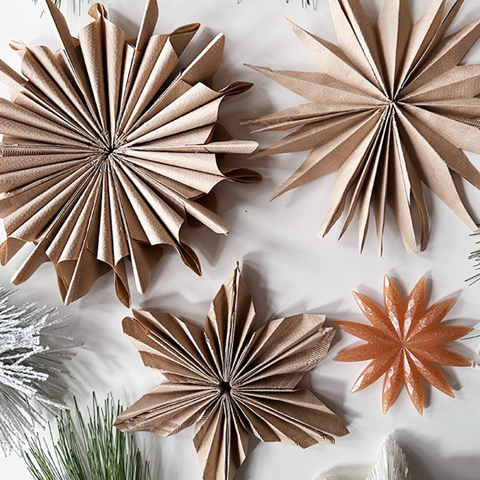 Coffee Filter Holiday Stars