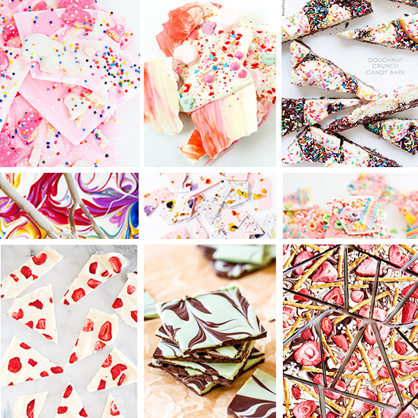 30+ Creative takes on Chocolate Bark Recipes