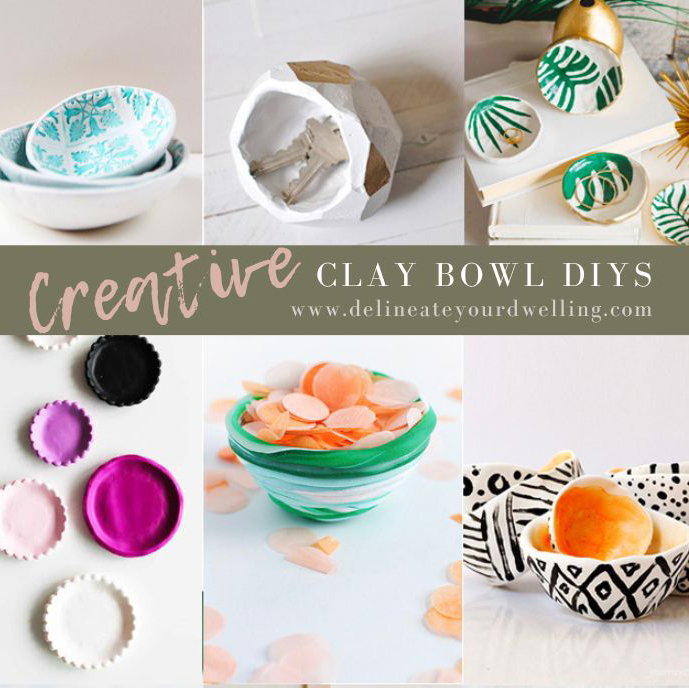 Creative DIY Clay Bowl Ideas