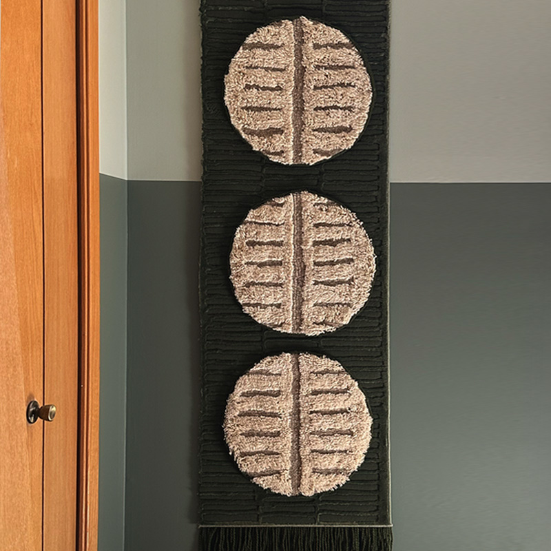 DIY Wall Hanging using a Rug