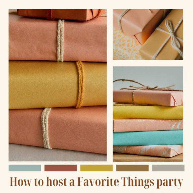1-Favorite Things Party ideas