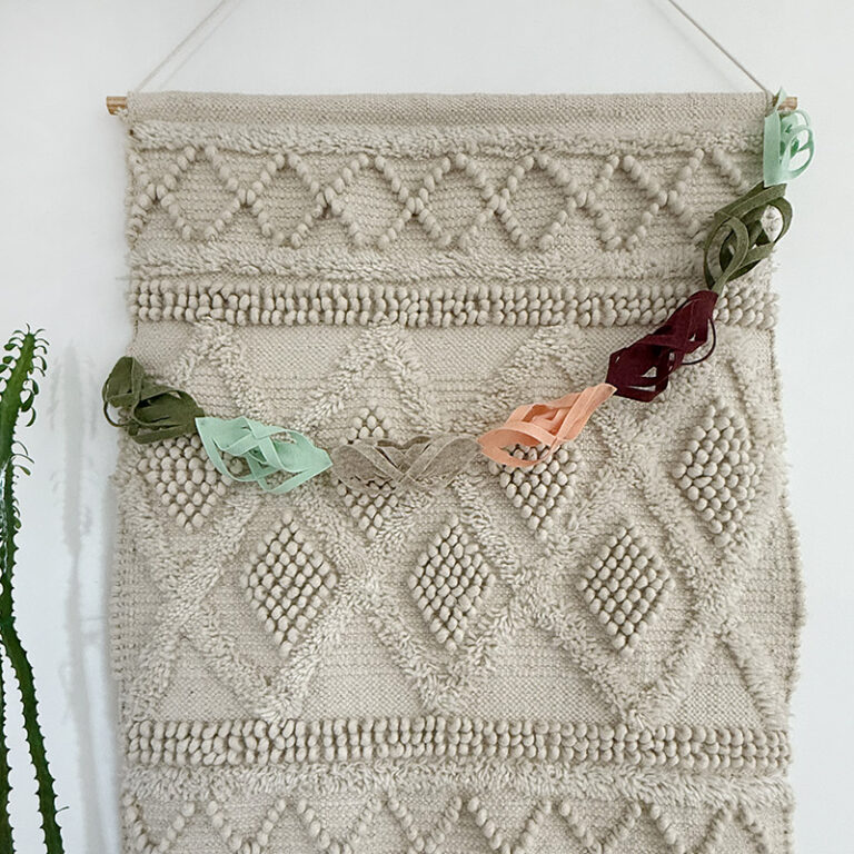 1-Felt Garland - neutral