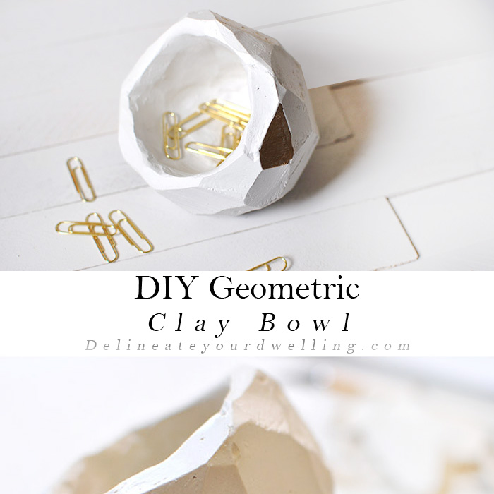 Geometric Clay Jar