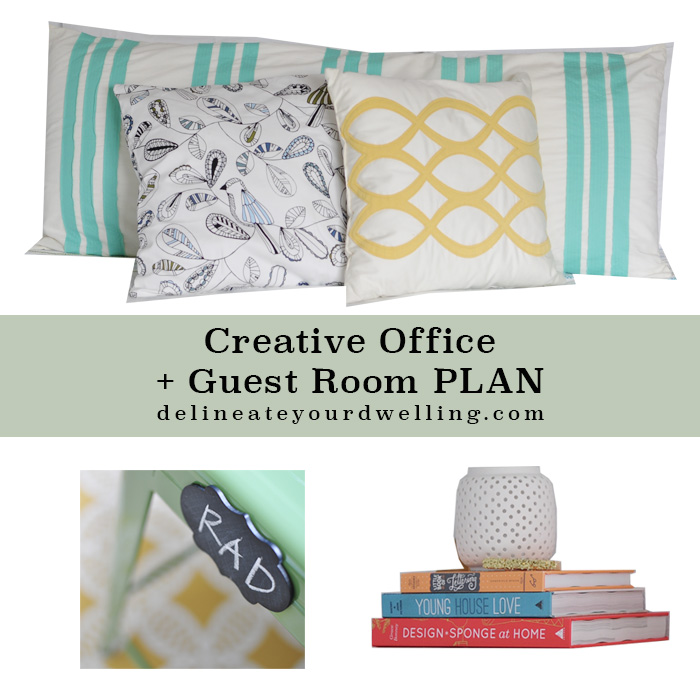 Guest Room + Office Update Plan