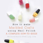 1-How to Marble with Nail Polish