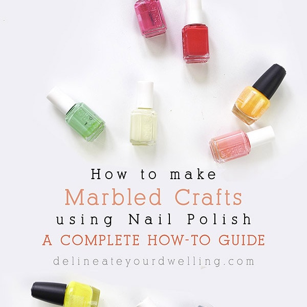 How to Marble using Nail Polish