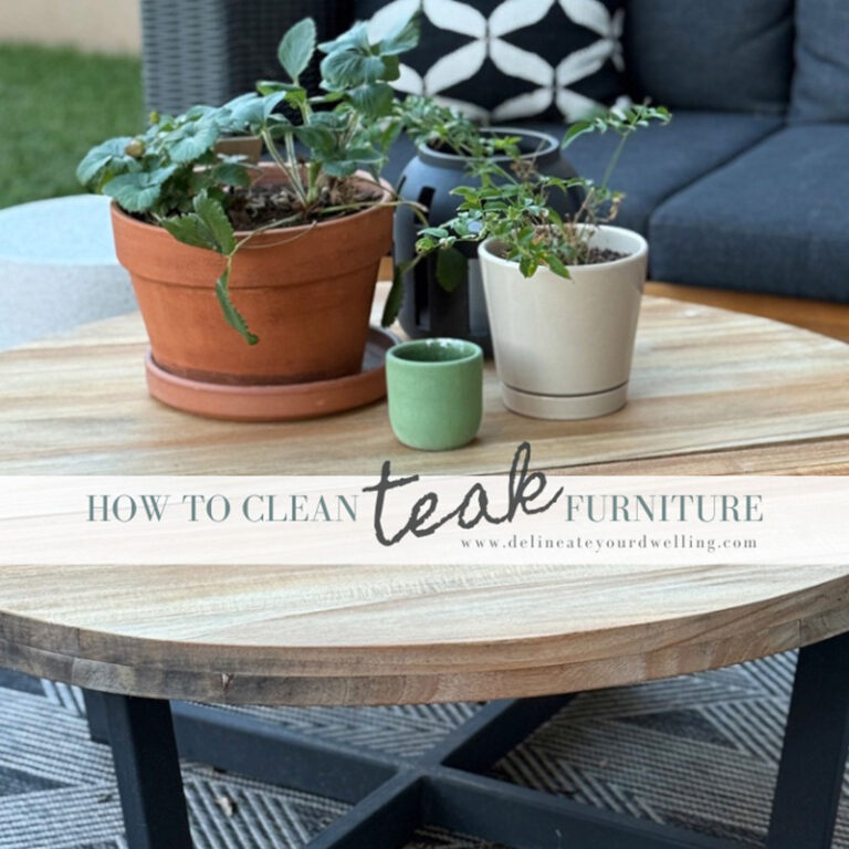 Cleaning Teak Furniture