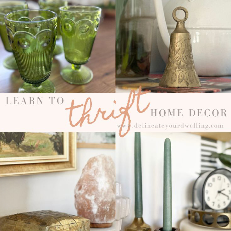1- Learn to thrift home decor