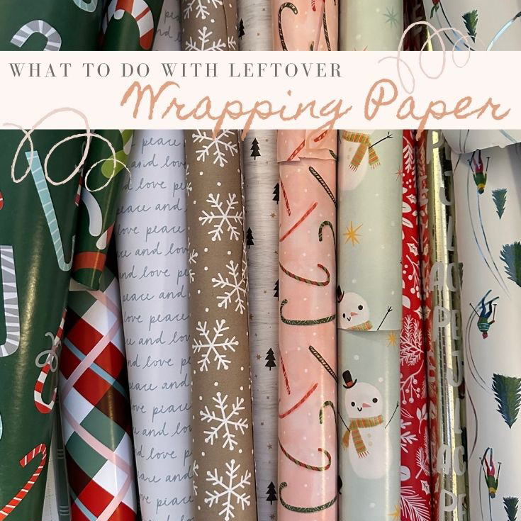 What to do with your leftover wrapping paper?