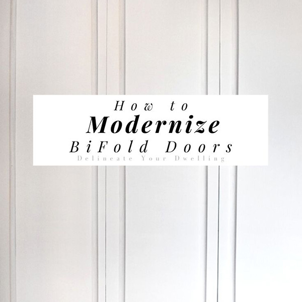 How to Modernize Bifold Doors