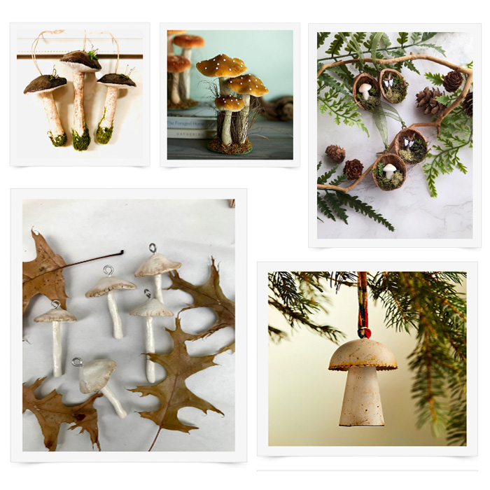 The Best Mushroom Ornaments