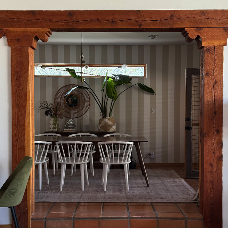 1-Painting Vertical Stripes - Creative Neutral stripes-5