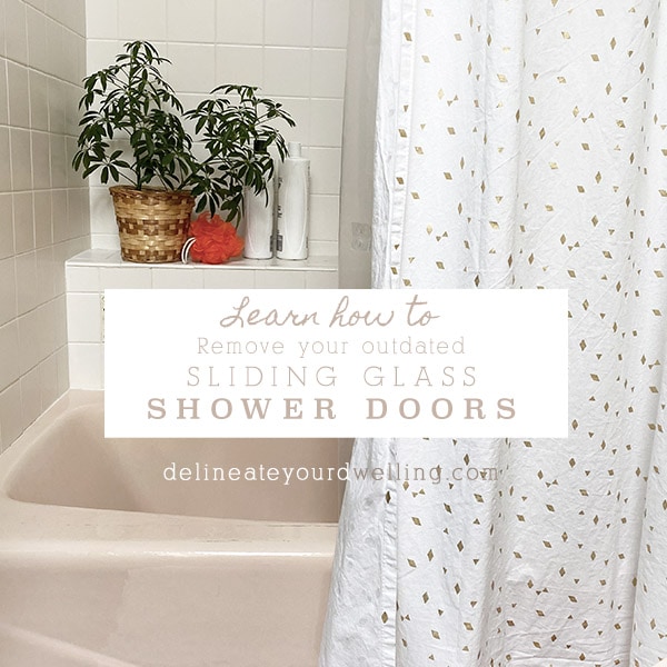 Removing your Sliding Glass Shower doors