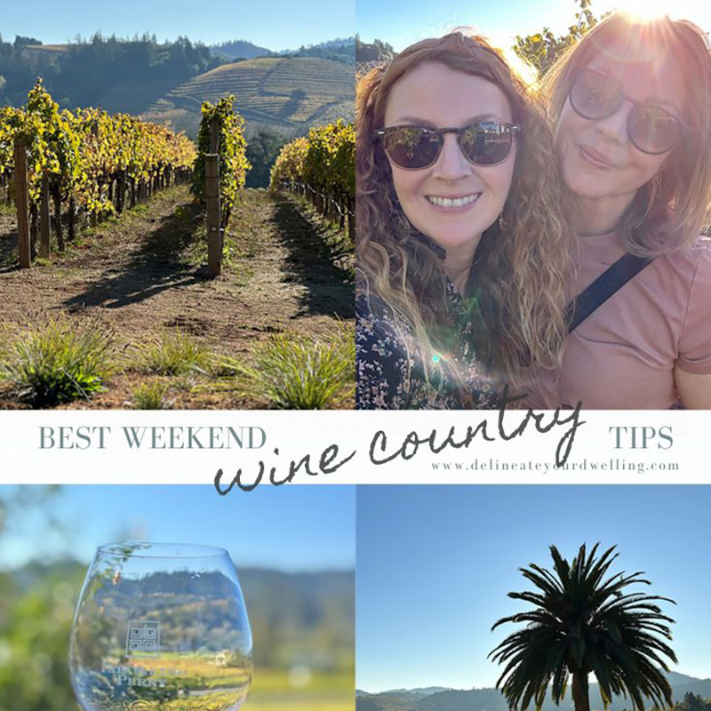 1- Sonoma County Wine Weekend trip tips