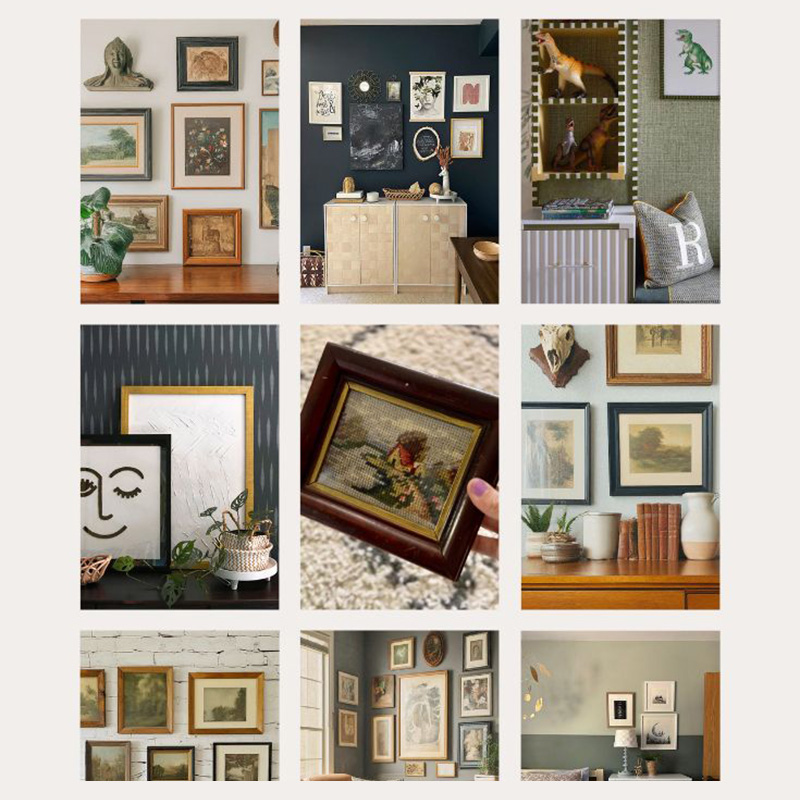 1-Thrifted Art in the home
