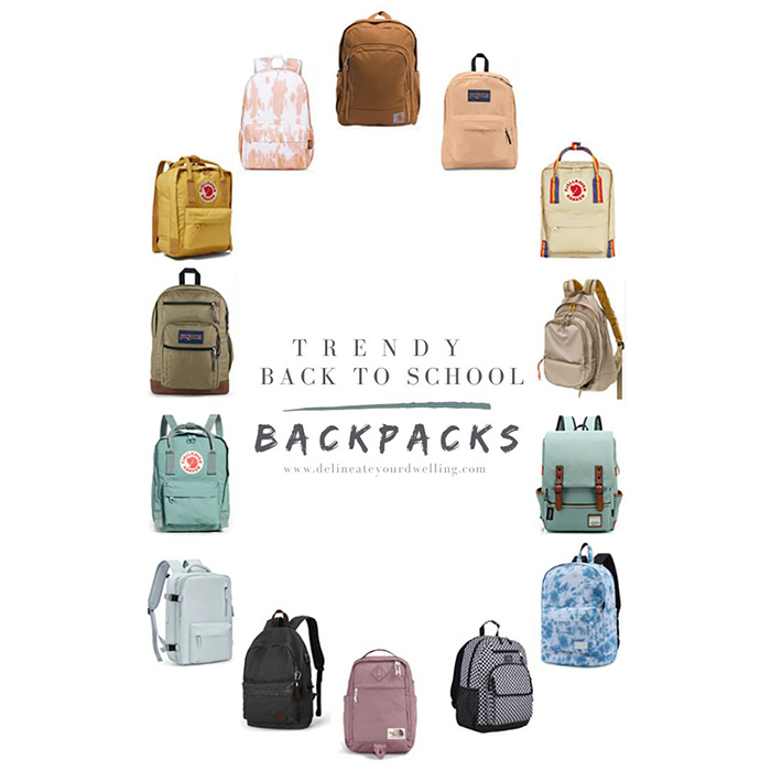 1 Trendy Back to School Backpacks