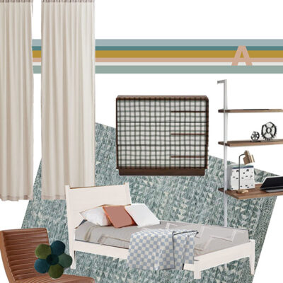 1-Tween Stripe Accent Wall