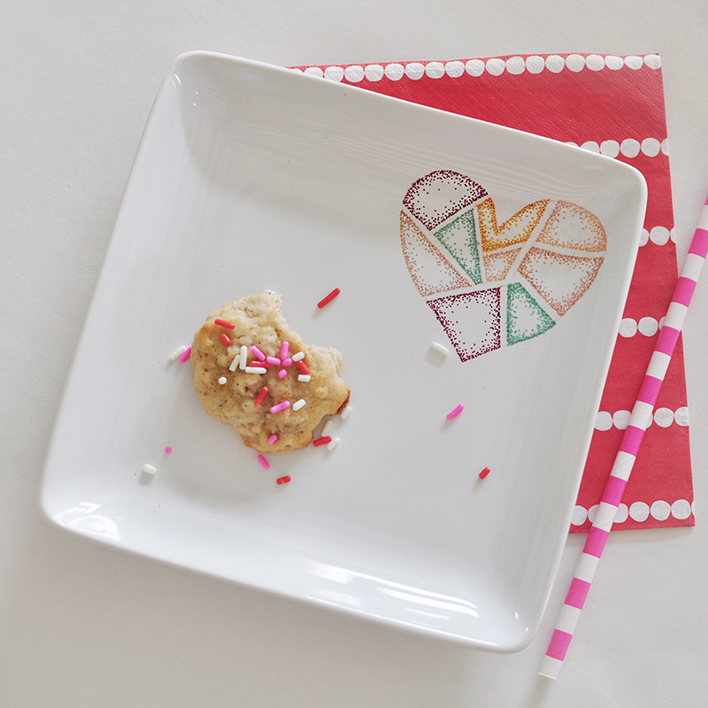 Valentine’s Day Cookie Dish