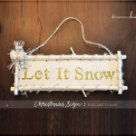 1-let it snow sign