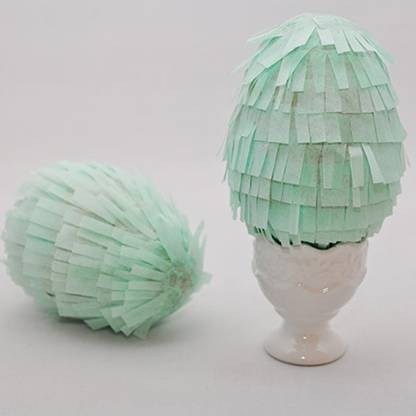 1- tissue paper egg