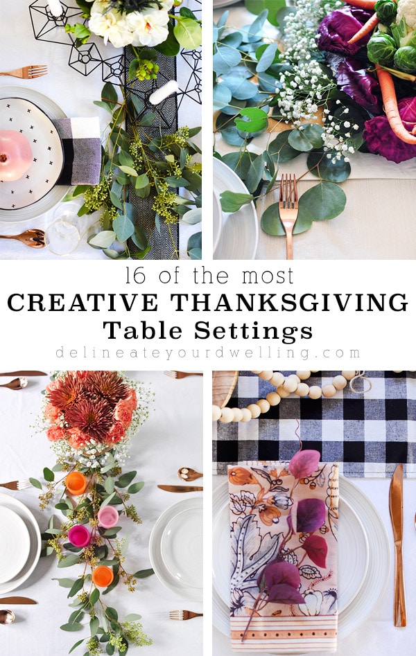 16 Creative Thanksgiving Table Settings