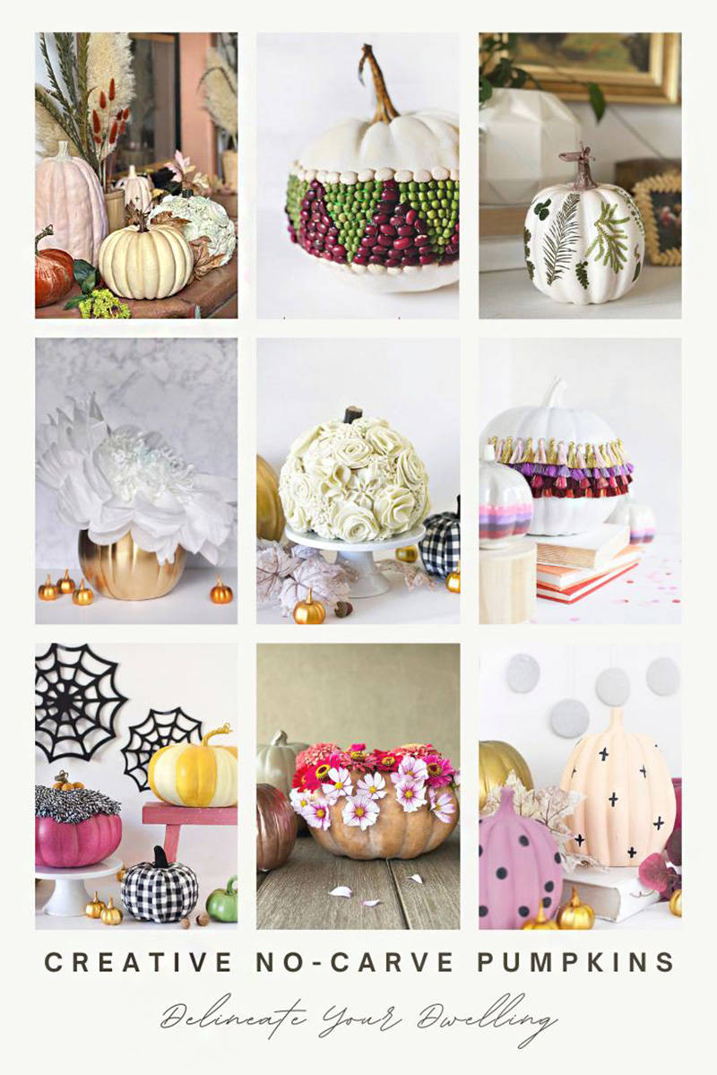 19 Creative No-Carve Pumpkin Ideas