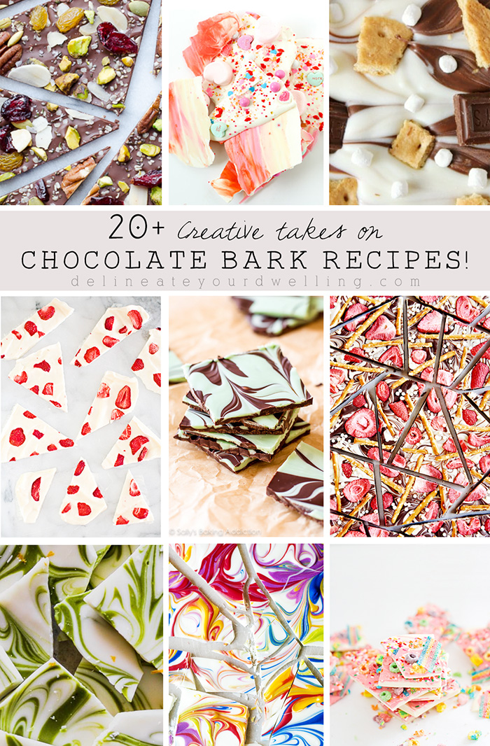 30+ Creative Chocolate Bark Recipes