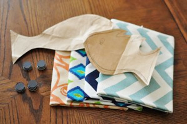Sewing a simple Easy Fishing Game for your children. Delineate Your Dwelling