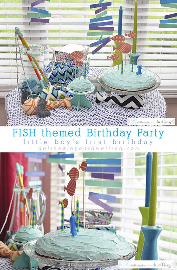 Fun Fish Themed Birthday Party, Delineate your dwelling