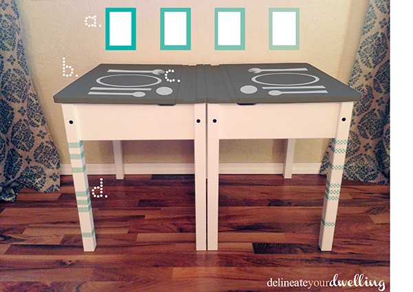 Find simple ways on how to customize your IKEA Kiddo Desks. Delineate Your Dwelling