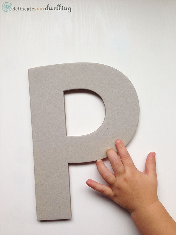 Washi Tape Letter P supply