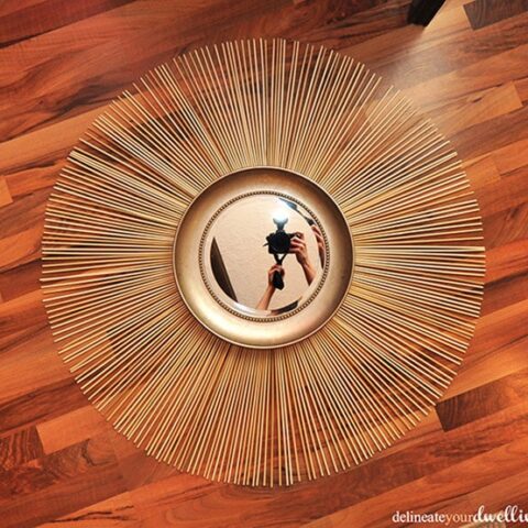 1 Wooden Skewer Sunburst Mirror2