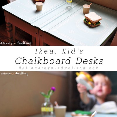 IKEA Kid's Chalkboard Desk