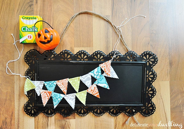 halloween door sign supplies