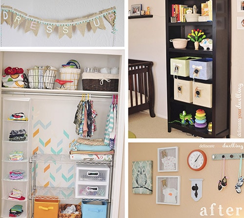 Kid's Shared Room makeover