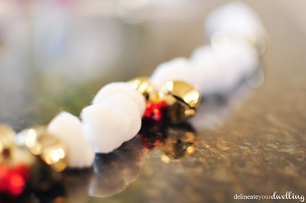 Christmas Clipboard garland