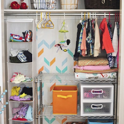 Kid's updated Closet
