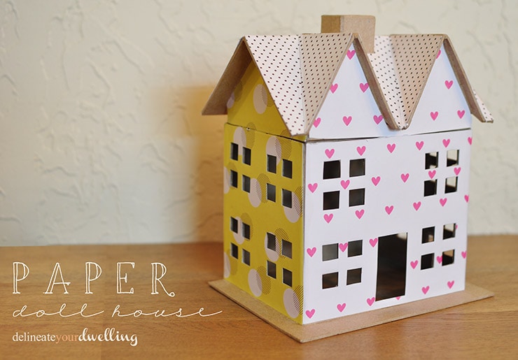 Scrapbook Paper Doll House