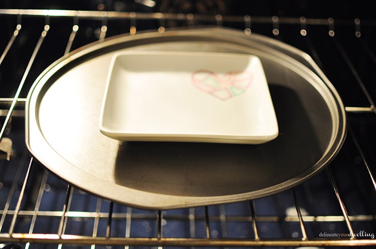 Sharpie Dish baking