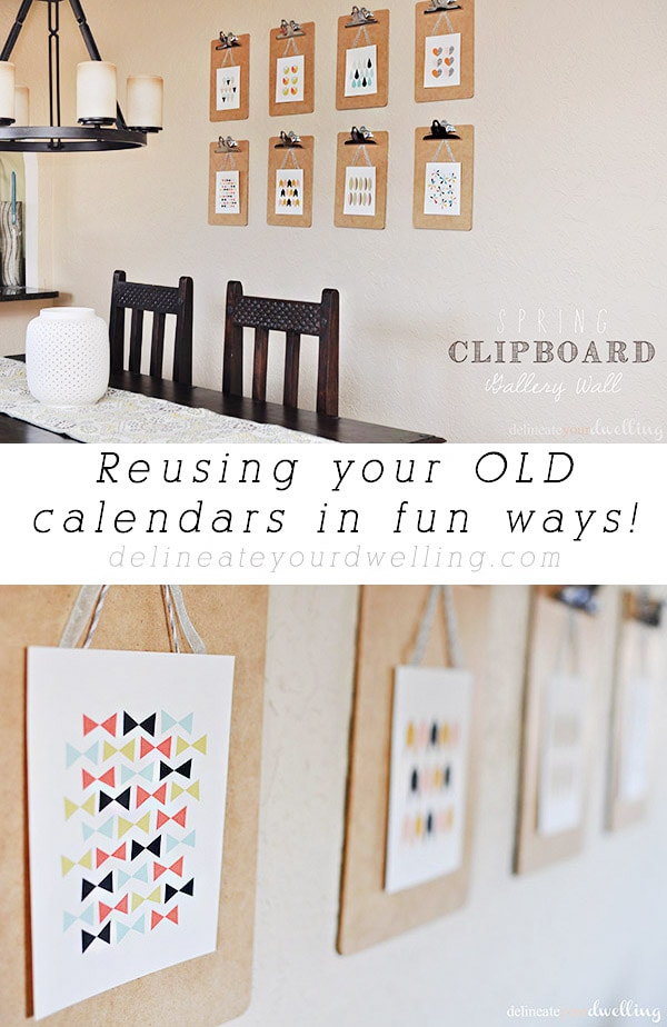 Tips for creating a DIY Clipboard Gallery Wall, Delineate Your Dwelling